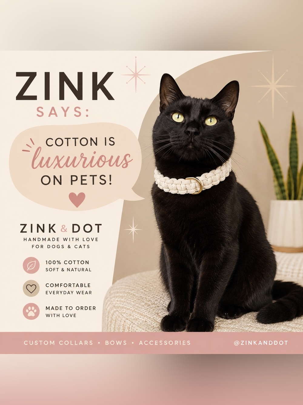Cotton for Pet Gear